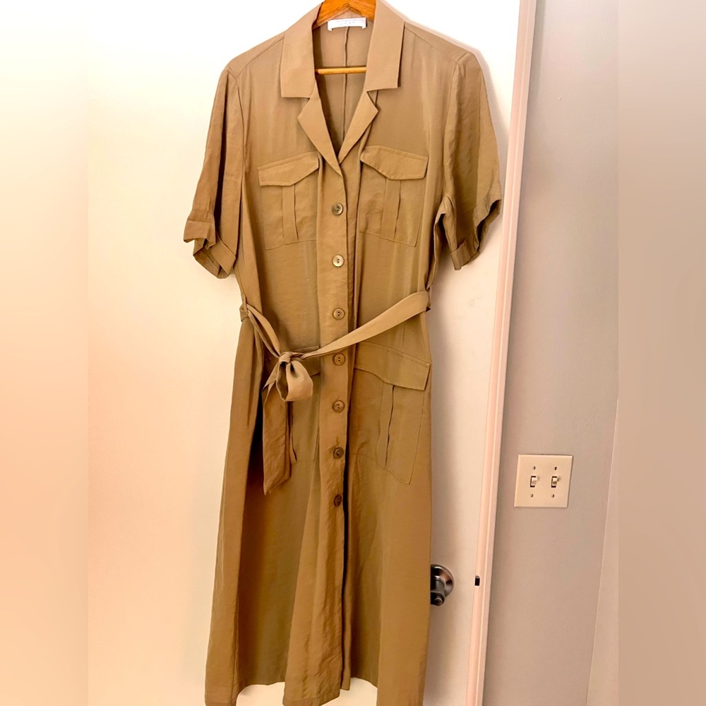 Beige Shirt Dress never worn